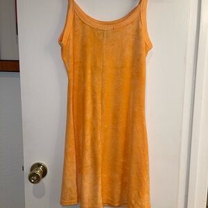 Terry Cloth Cami Mini Dress